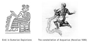Image: Enki and the constellation Aquarius