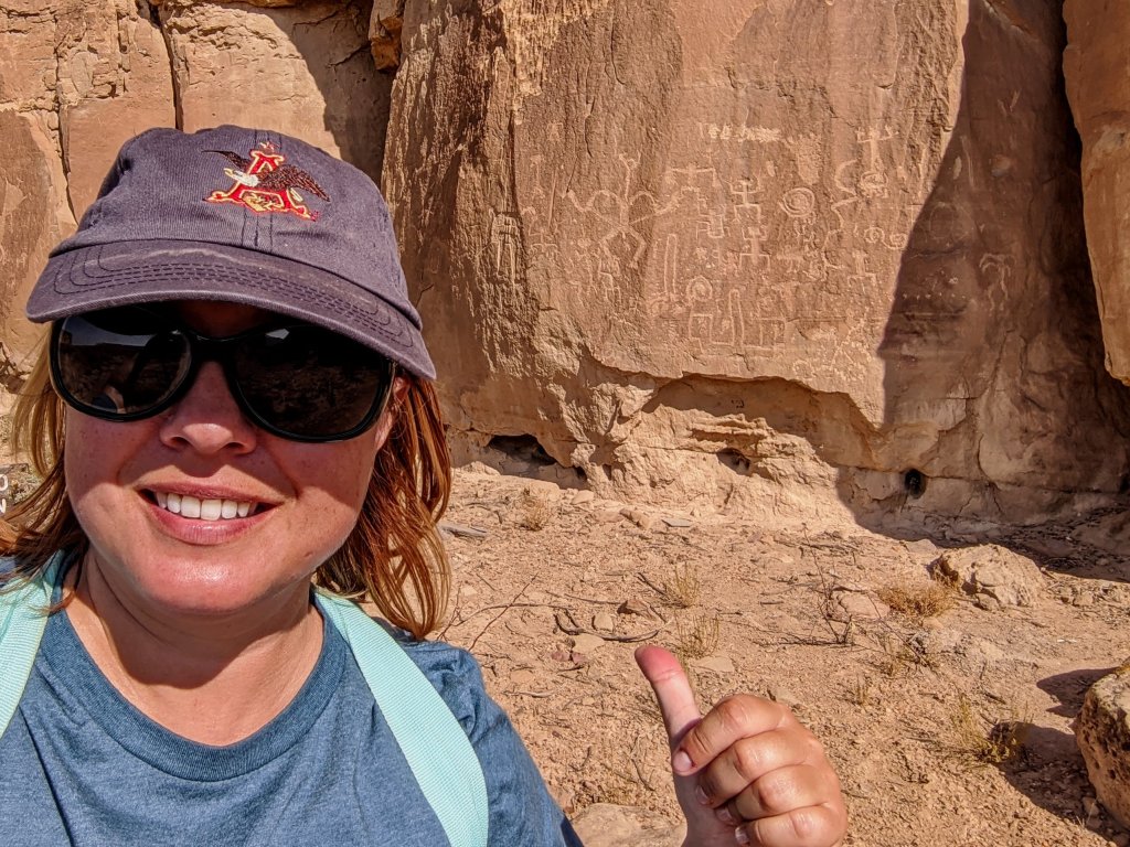 Anasazi Petroglyphs, Chaco Canyon, New Mexico