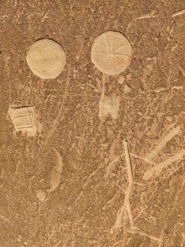 Anasazi Petroglyphs, Chaco Canyon, New Mexico