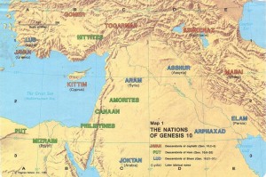 Nations of Genesis 10