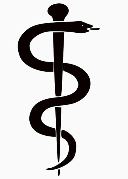 Bilderesultat for Rod of Asclepius