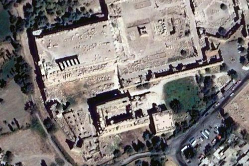Baalbek, Aerial View.