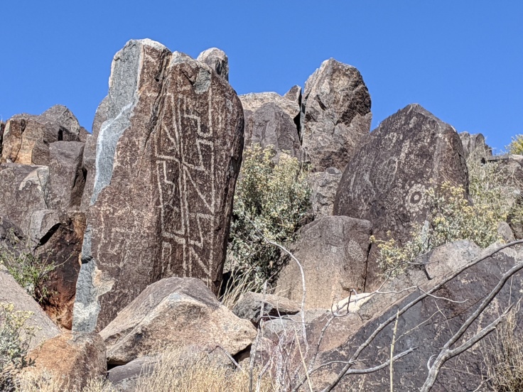 Three Rivers Various Petroglyphs