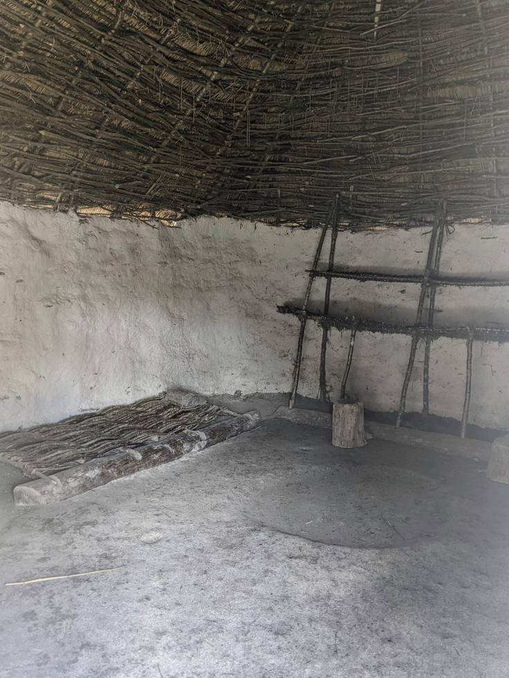 Dwellings of the ancient British settlers