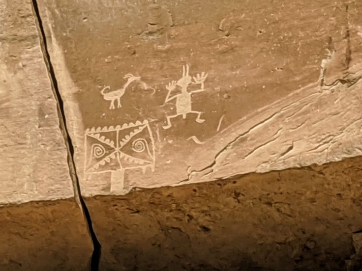 Anasazi Petroglyphs, Chaco Canyon, New Mexico