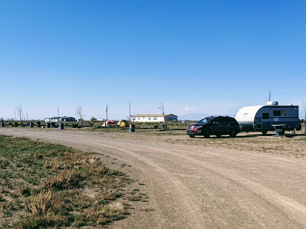 RVing at the UFO Watchtower, Hooper, Colorado