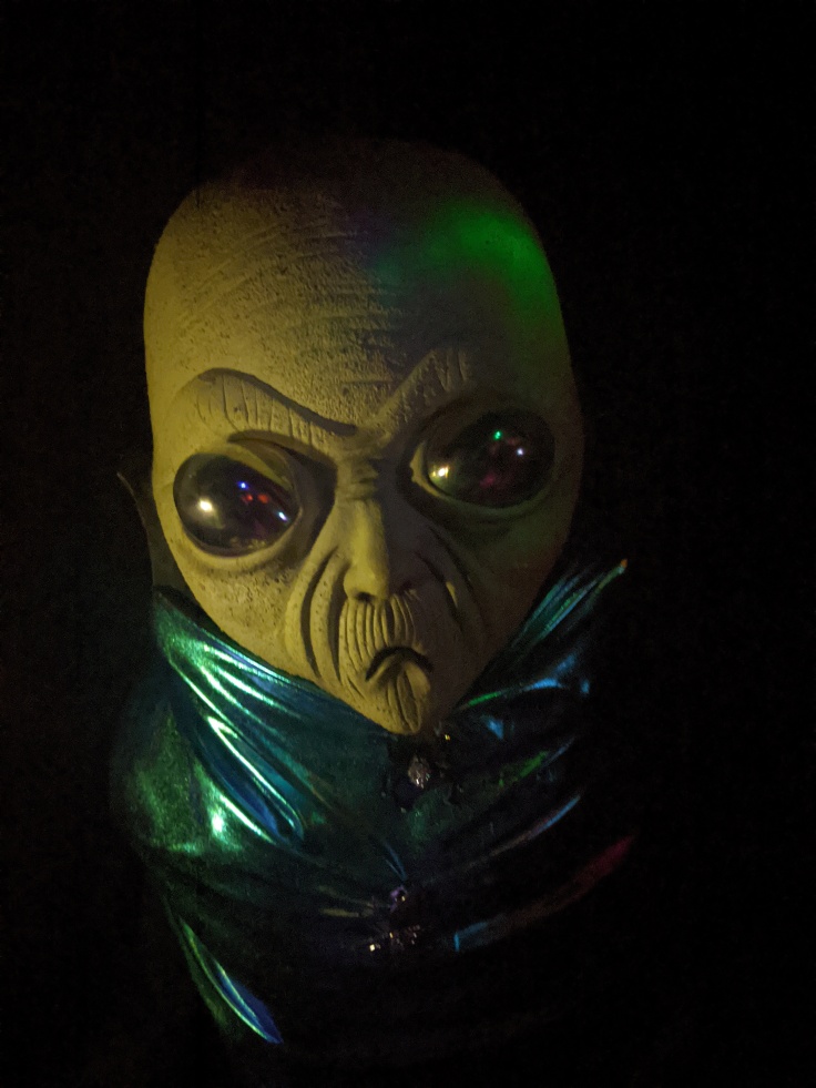 Sad Alien at UFO Spacewalk