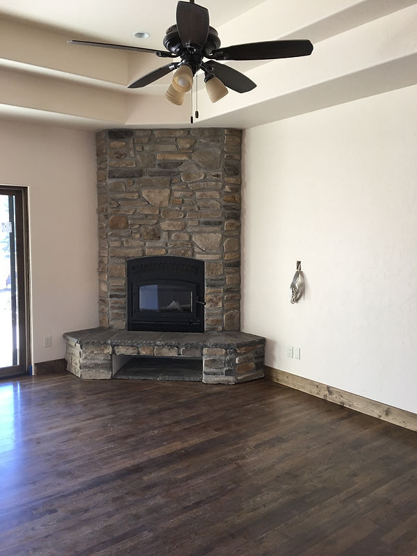 Interior view of the David M custom home, Carbondale, CO