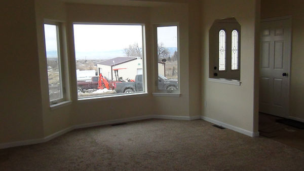 Interior view of the Fred & Shirley custom home, Cedaredge, CO