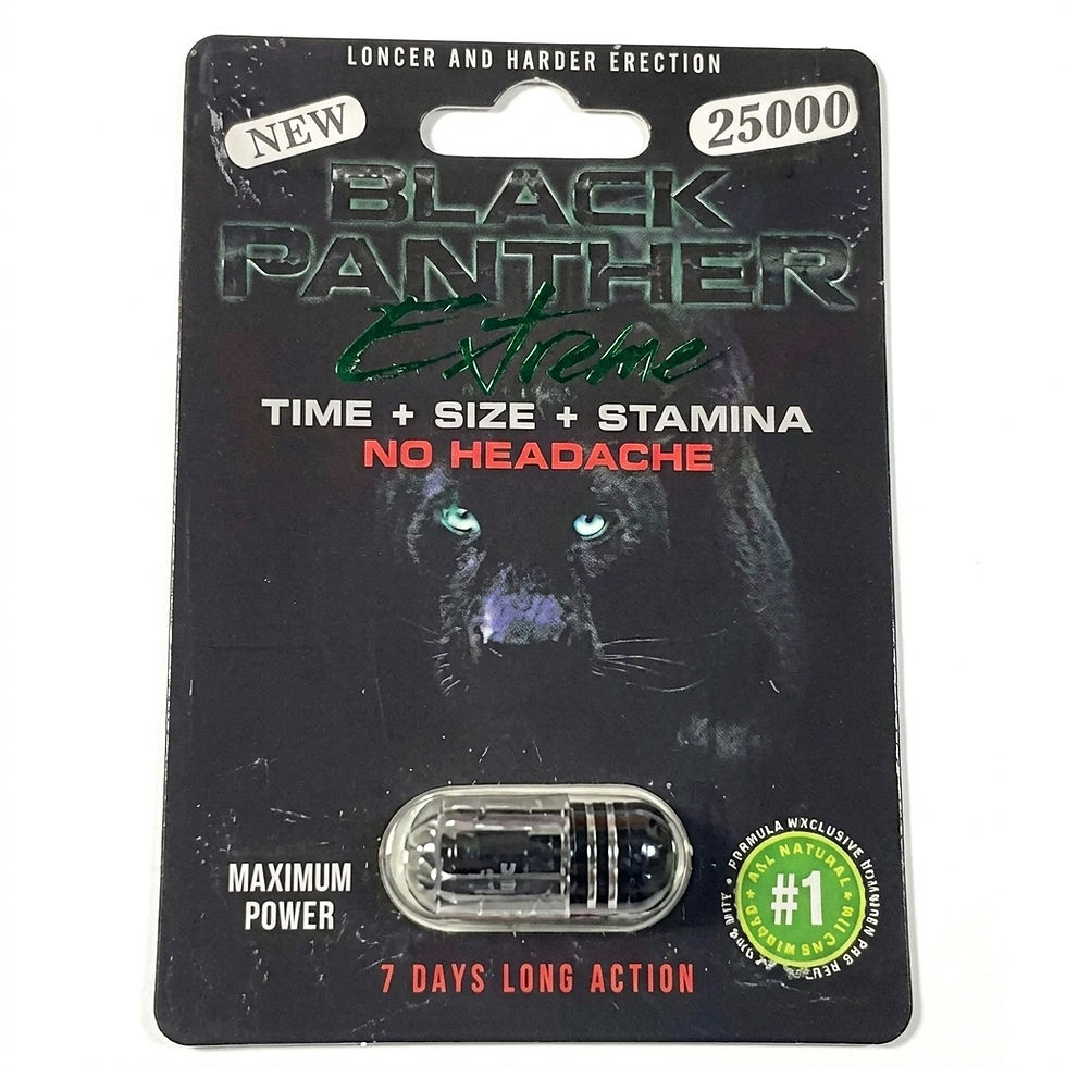 Black Panther Male Enhancement Pills 25K