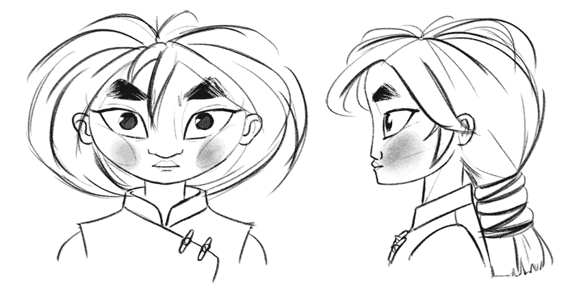 CHARACTER DESIGN EXPRESSION HAILIBU