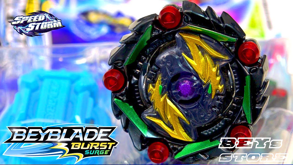 Miniatura: Beyblade Curse Satomb S6 + Super Hyperion H6 - Hasbro