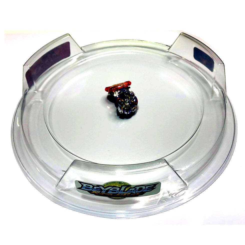Beystadium Arena de Batalha Transparente 38cm - Beys Store