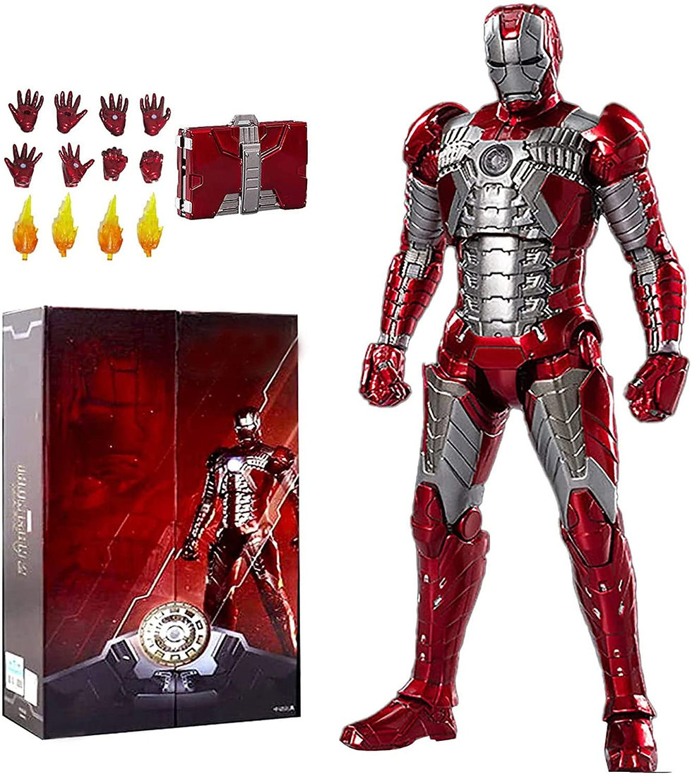 Thumbnail: Boneco Articulado Iron Man MK5 - Marvel