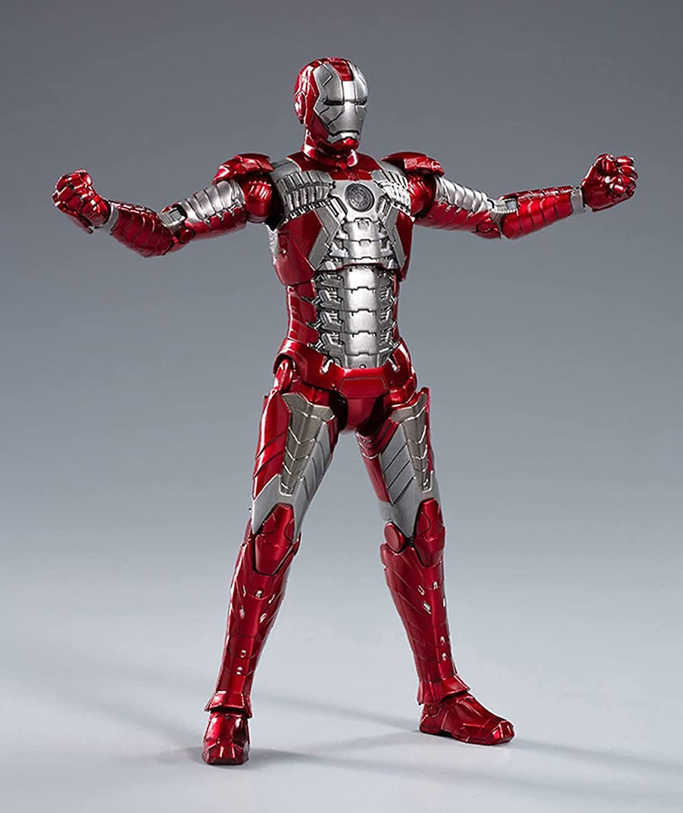 Thumbnail: Boneco Articulado Iron Man MK5 - Marvel