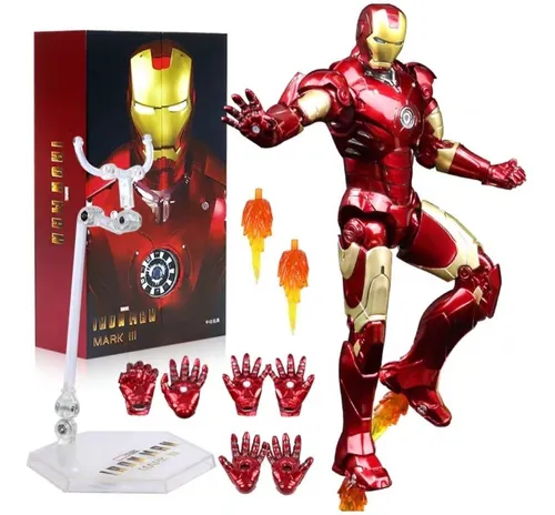 Thumbnail: Boneco Articulado Iron Man MK3 - Marvel