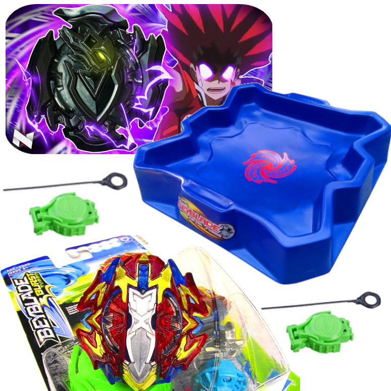 Beyblade Turbo combo 1 - Z Achilles vs Xcalius - Hasbro