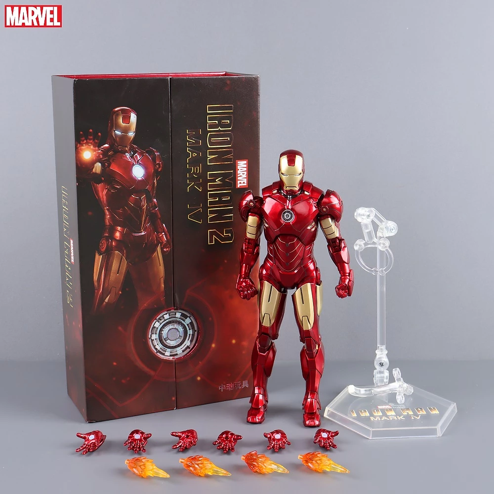 Thumbnail: Boneco Articulado Iron Man MK4 - Marvel