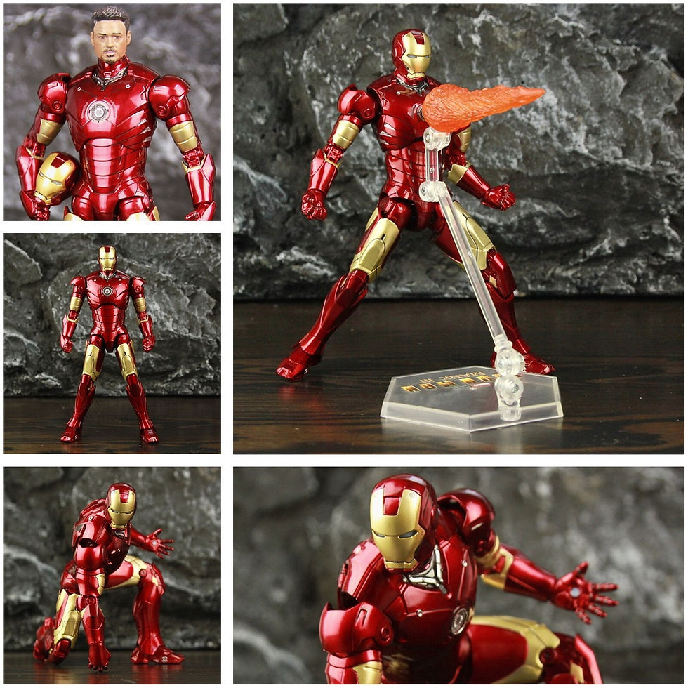 Thumbnail: Boneco Articulado Iron Man MK3 - Marvel