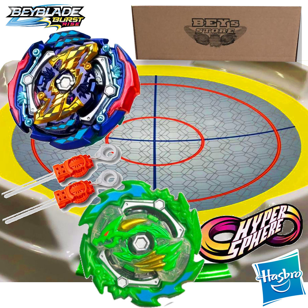 Beyblade Judgement Joker J5 + Ace Dragon D5  - Hasbro