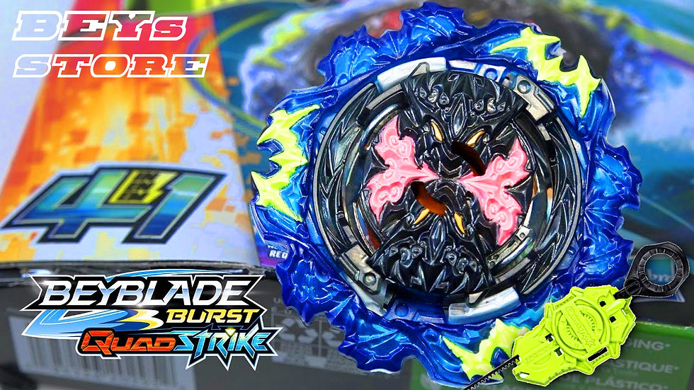 Beyblade Ambush Bazilisk Lançador -Hasbro QuadStrike
