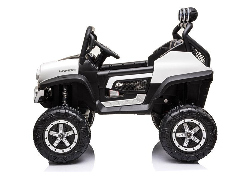 Miniatura: Carro Eletrico Infantil Buggy 4X4 Mercedez - Branco