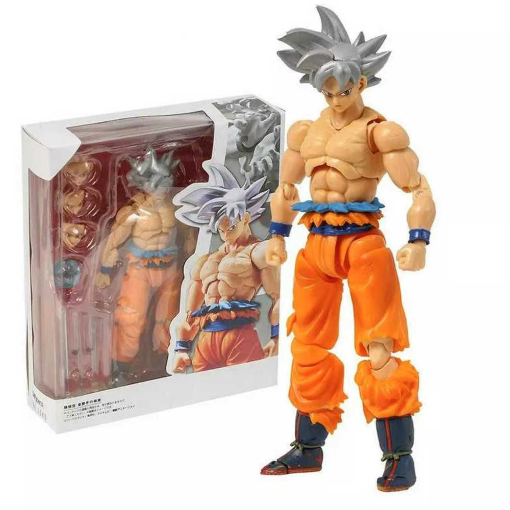 Boneco Articulado Dragon Ball Gokou Instinto Superior Acesso