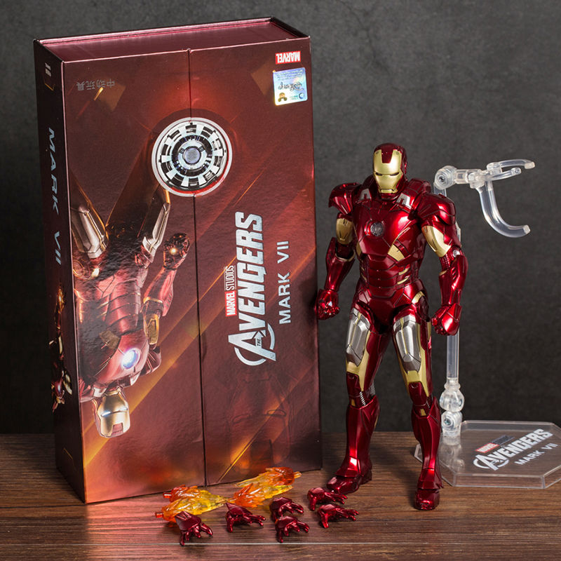 Thumbnail: Boneco Articulado Iron Man MK7 - Marvel