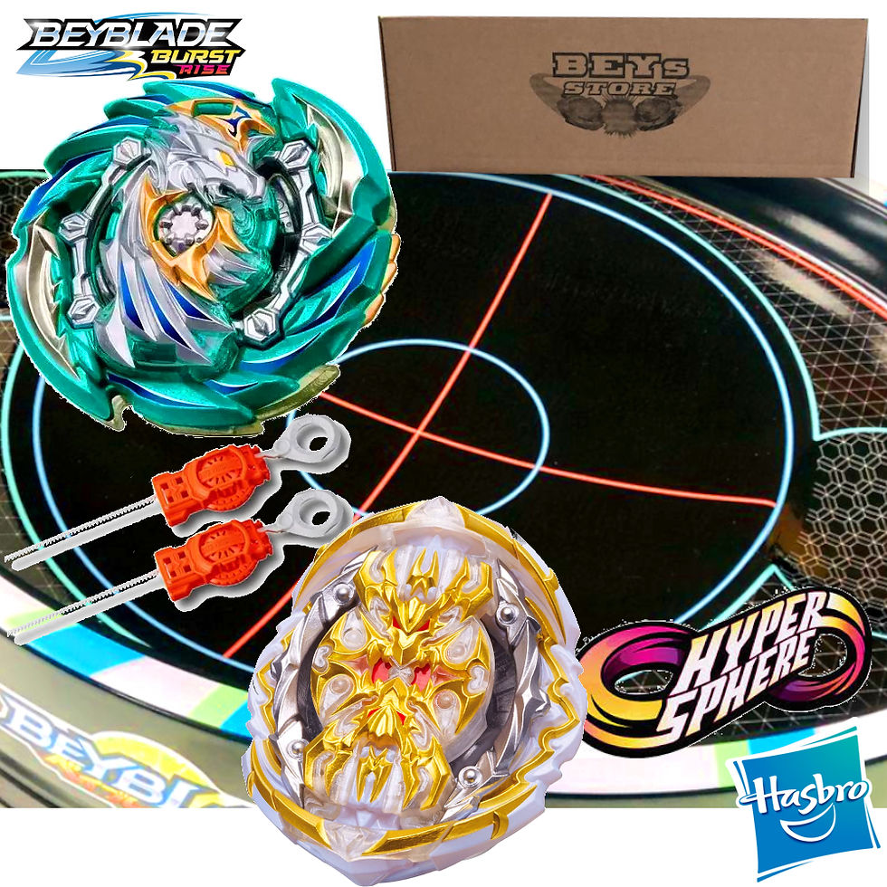 Beyblade Pegasus P5 + Royal Geneis + Arena Batalha - Hasbro