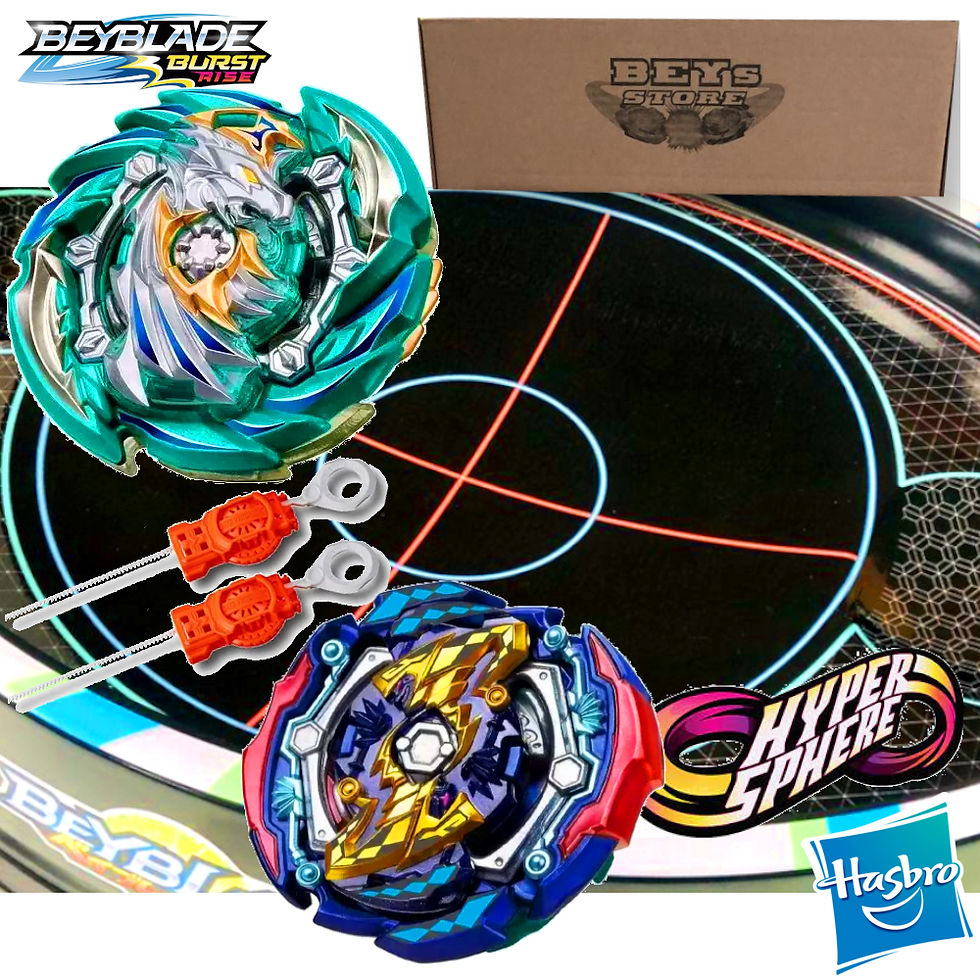 Beyblade Pegasus P5 + Judgement Joker J5 + Arena Batalha - Hasbro