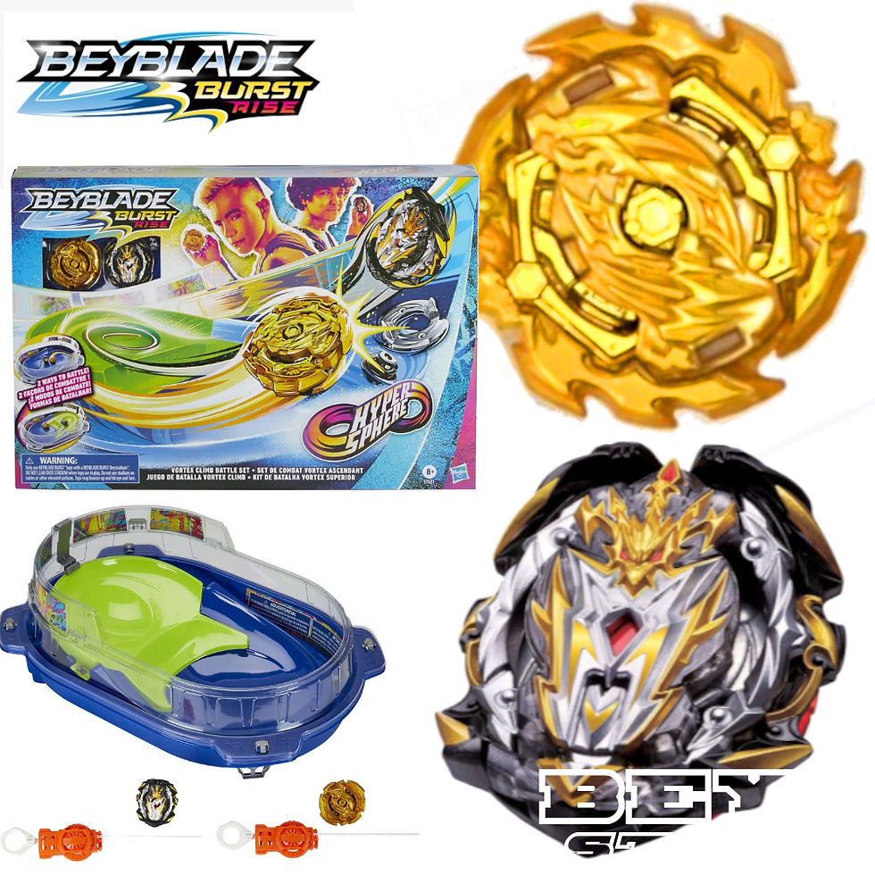 Arena de Batalha e Lançadores Beyblade - Burst Rise Hypersphere - Vortex Climb