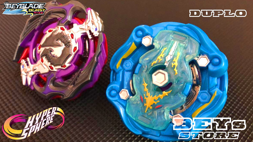 Thumbnail: BEYBLADE Burst Rise Hypersphere - combo 5 - Gargoyle G5 X Cosmic Krazen K5