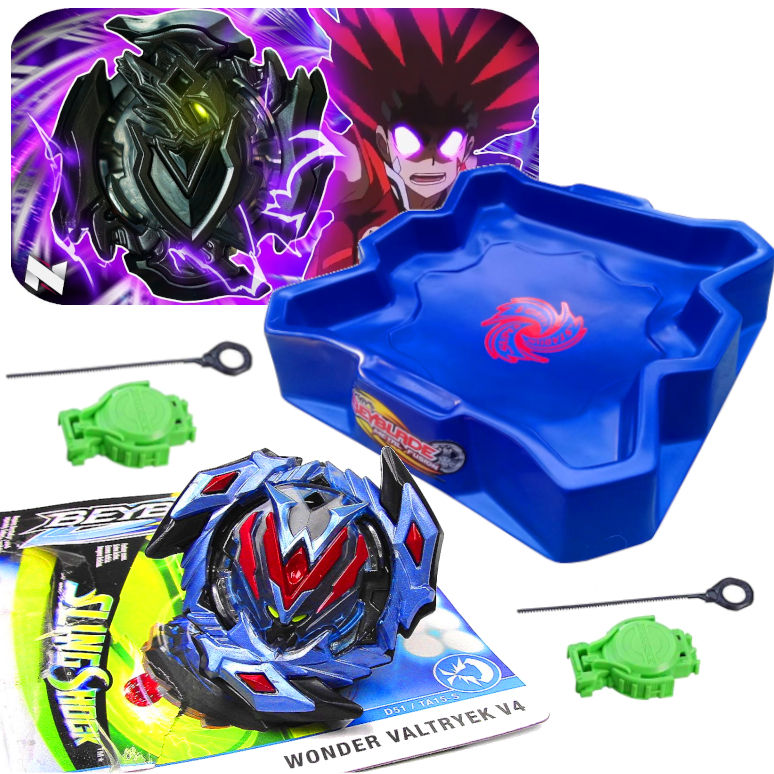 Beyblade Turbo combo 2 - Wonder Valtryek vs Z Achilles