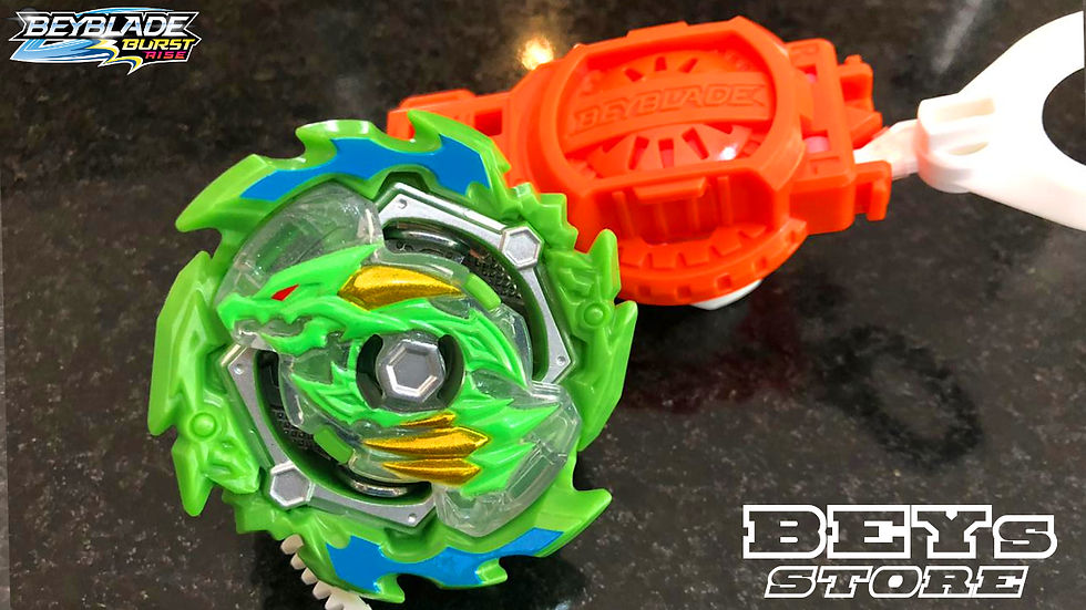 Miniatura: Beyblade Glyph Dragon D5 +  Ace Dragon D5 - Hasbro
