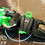 Thumbnail: Lançador para Beyblade B-00 WBBA Set Cyber ​​Edition  Preto - Takara Tomy