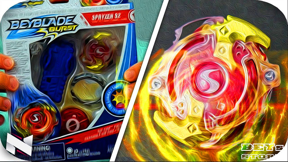 Beyblade Burst Spryzen  S2 Lançador Luz Led - Hasbro