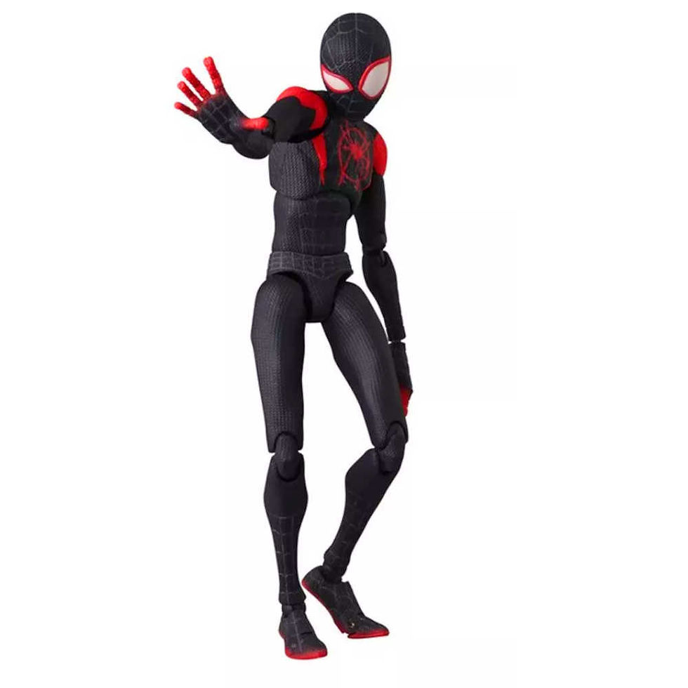 Miniatura: Boneco Homem Aranha  Aranhaverso Articulado  Miles Morales