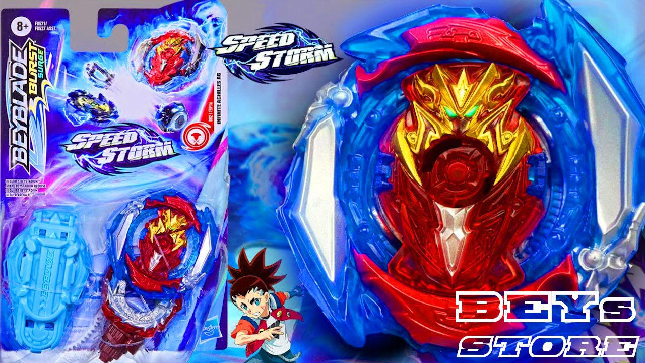 Beyblade Speedstorm Infinite Achilles A6- Hasbro