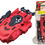 Thumbnail: B-88 Lançador Vermelho Left Right LR - Takara Tomy