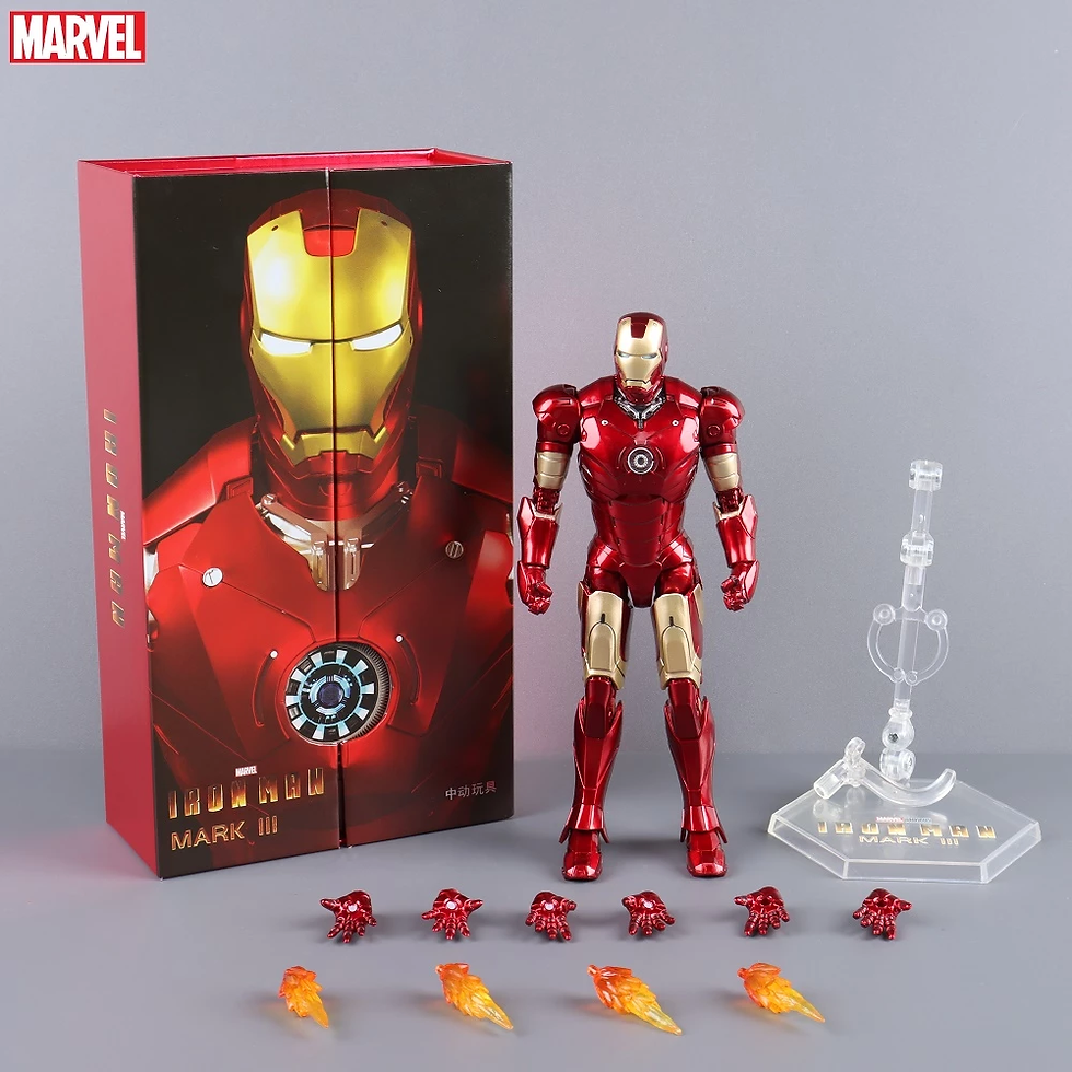 Thumbnail: Boneco Articulado Iron Man MK3 - Marvel