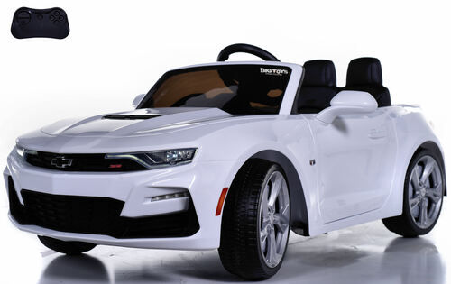 Miniatura: Carro Eletrico Infantil Camaro SS 12V controle - Branco