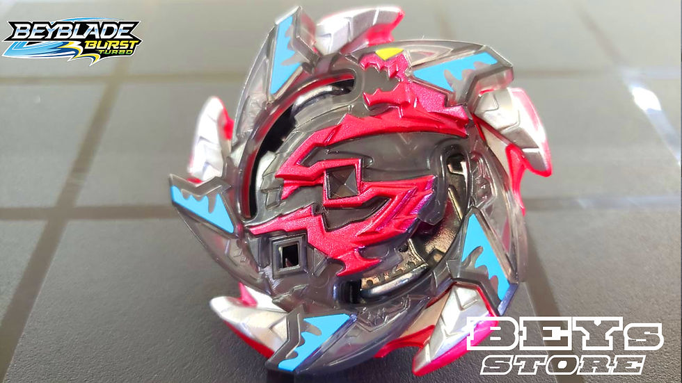 Beyblade Burst Turbo Salamander S4 com Lançador Rotação Dupla LR