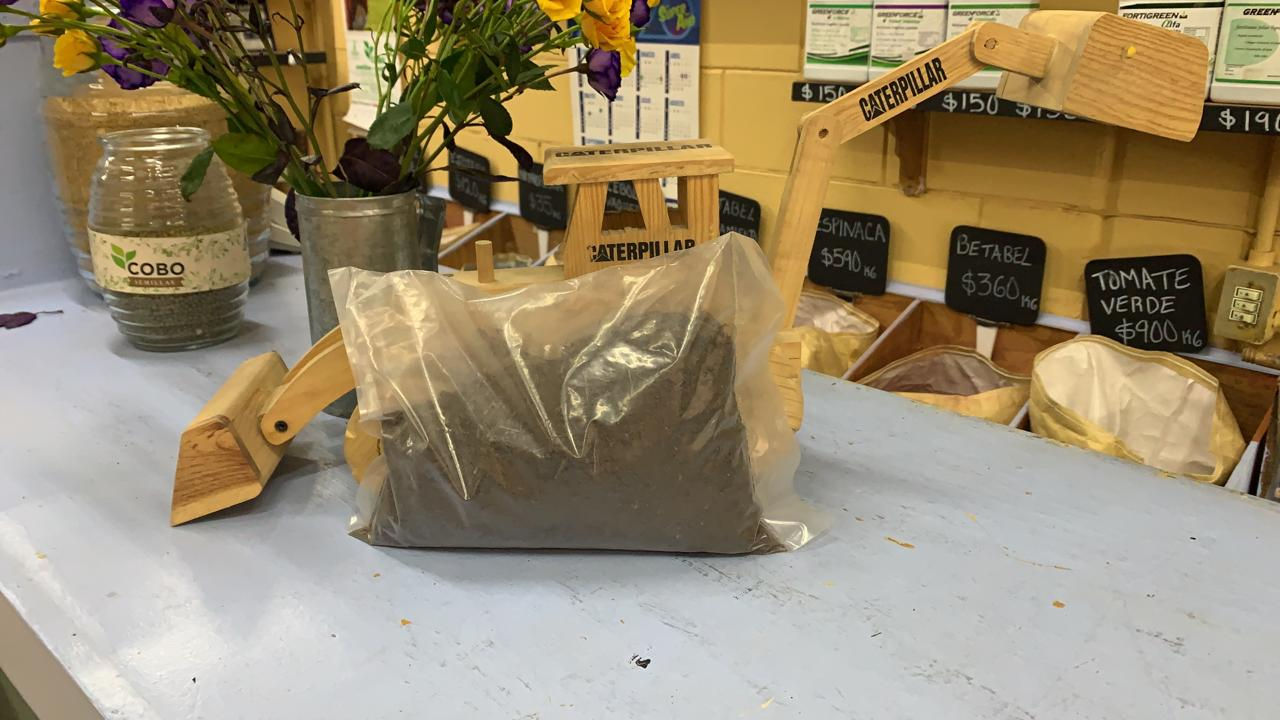 Tierra de base humus de lombriz