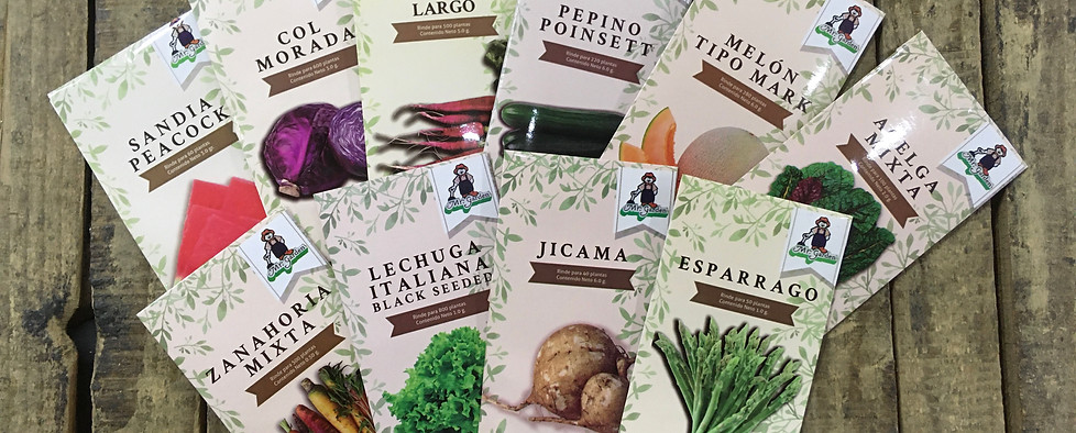 Semillas Cobo para huertos familiares