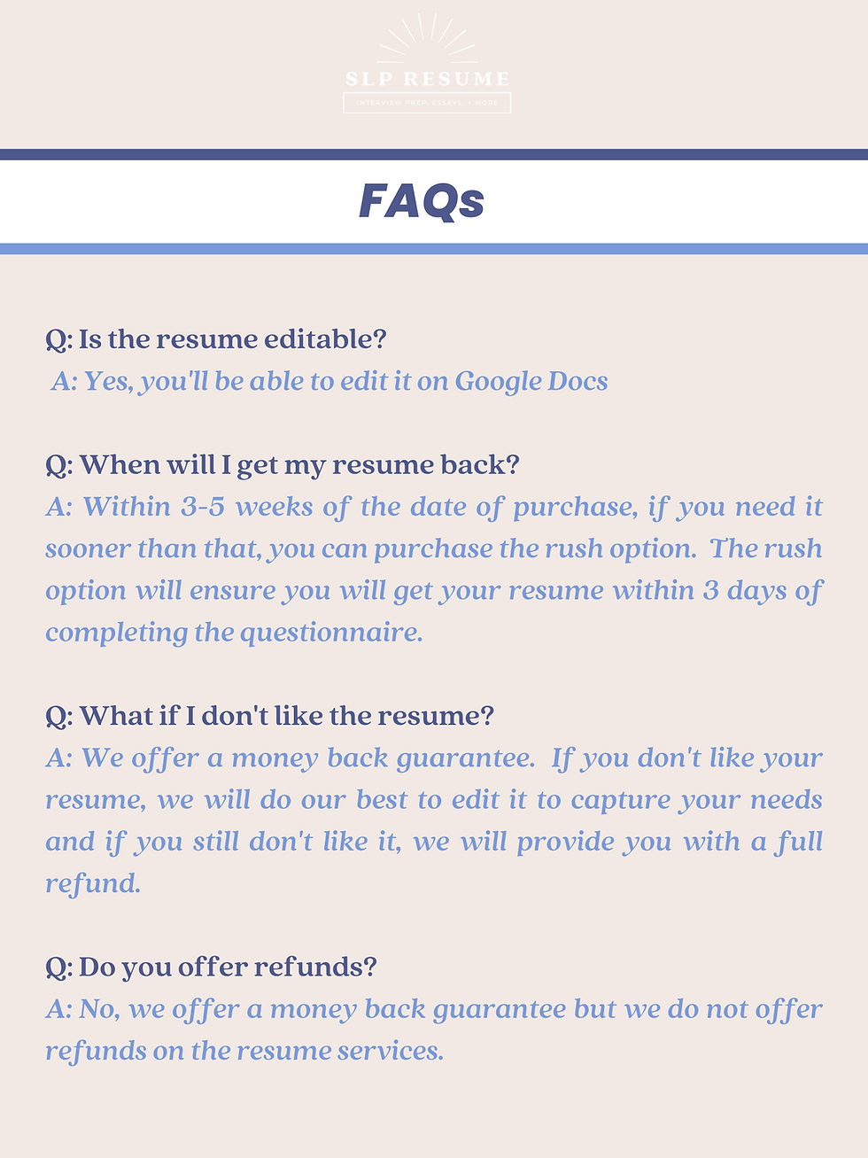Thumbnail: Stress-Free Resume