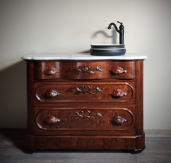 Antique Vanity Conversion