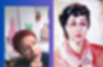 Valerie Harris ponders Waring self-portrait