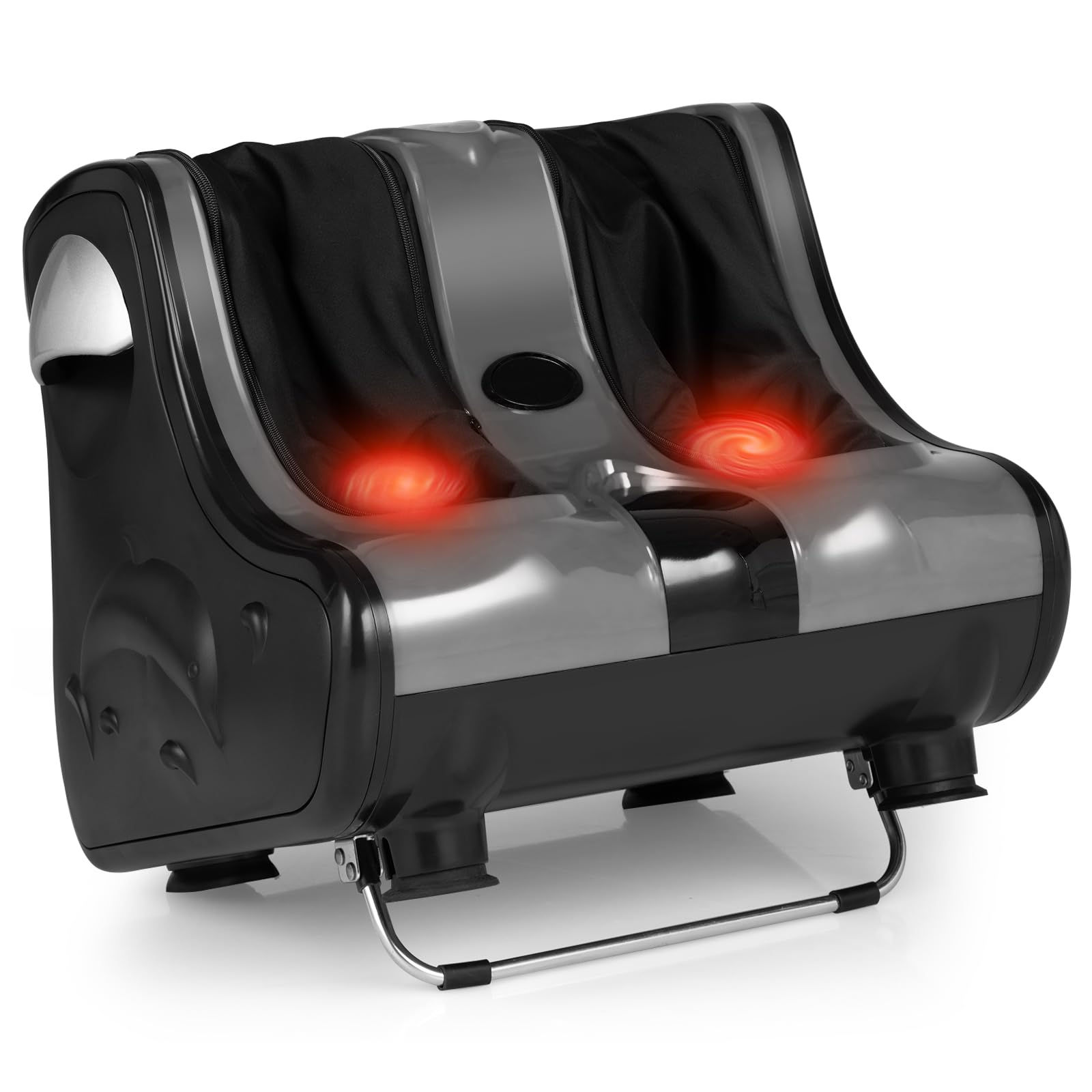 Giantex Foot and Calf Massager with Heat - Shiatsu Foot Massager Machine with Vi