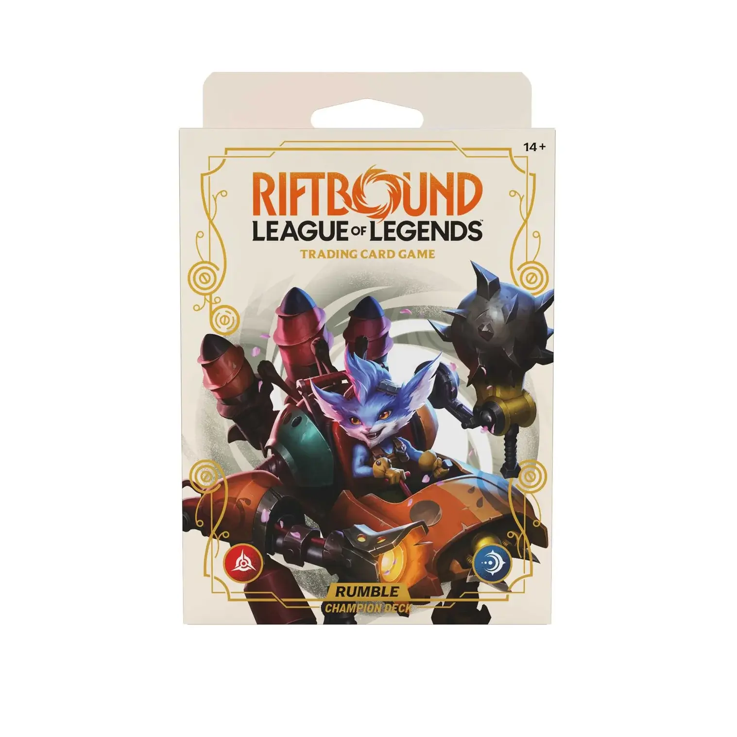 Riftbound: LOL Trading Card Game - Spiritforged Champion Deck - Rumble