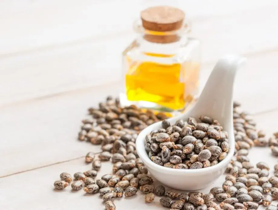 Castorolie is een triglyceride dat hoofdzakelijk bestaat uit enkelvoudig onverzadigde omega 9-vetzuren, ook wel ricinolzuur genoemd